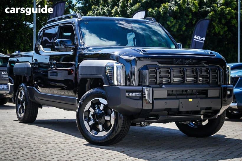 Black 2025 Kia Tasman Double Cab Pick Up X-Line (4X4) (Std) Body Fender