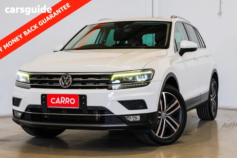 White 2019 Volkswagen Tiguan Wagon 162 Tsi Highline