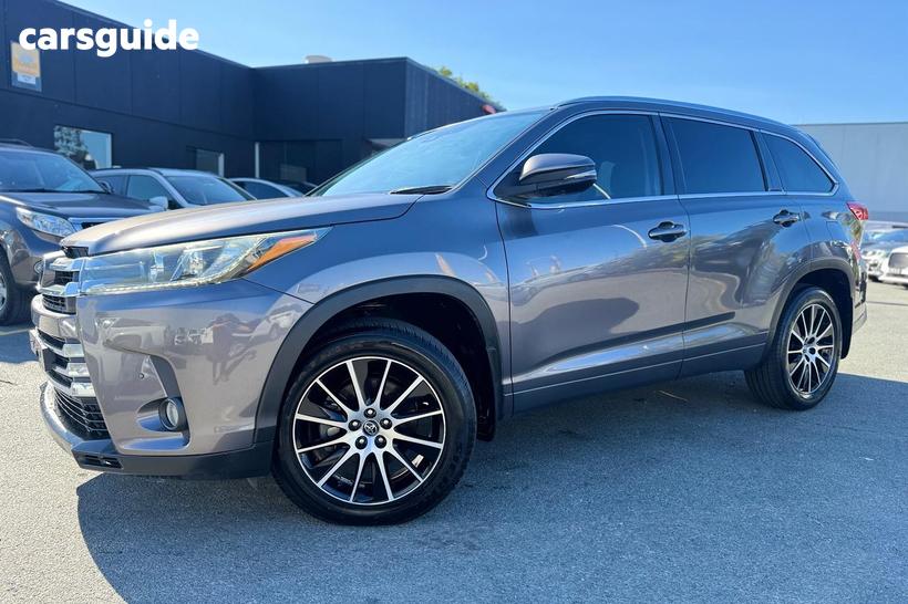 Grey 2018 Toyota Kluger Wagon Grande (4X4)