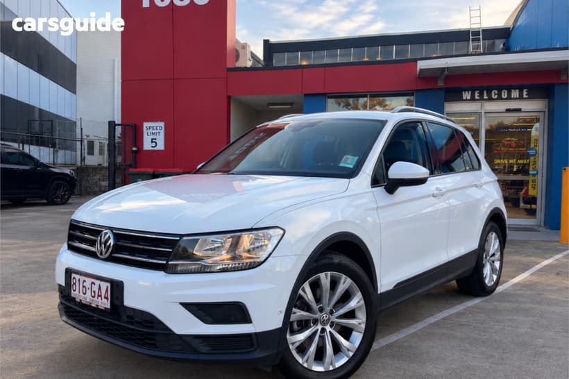 White 2020 Volkswagen Tiguan Wagon 110 Tsi Trendline