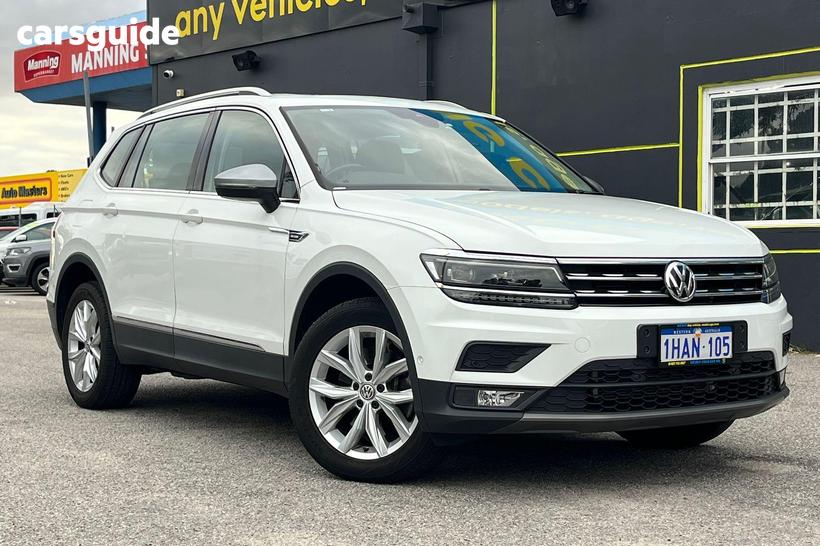 White 2019 Volkswagen Tiguan Wagon Allspace 132 Tsi Comfortline