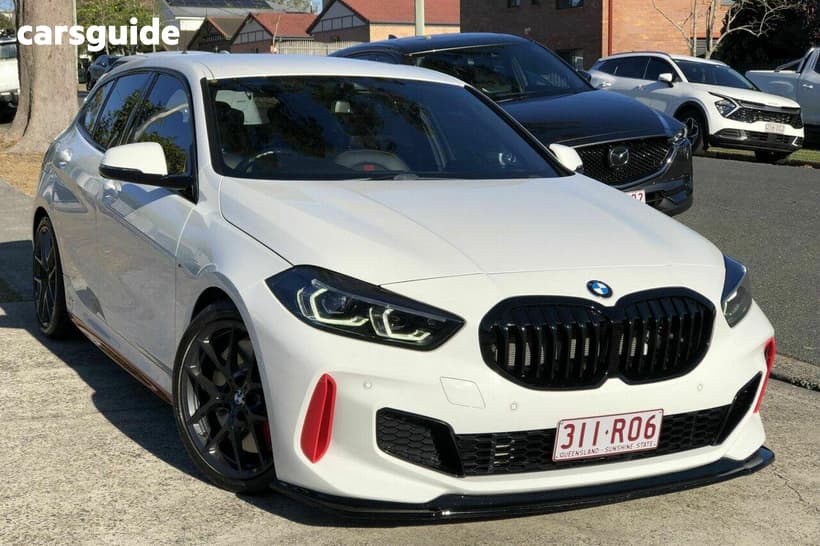White 2021 BMW 128TI Hatchback 28Ti