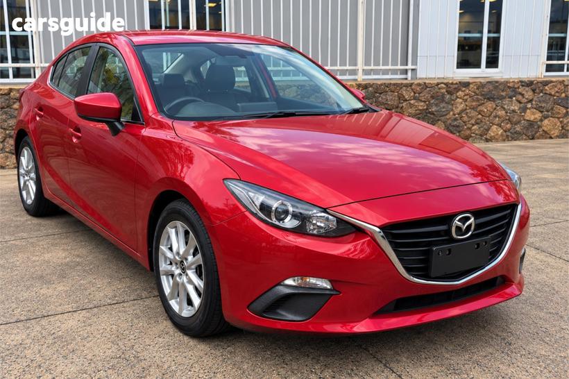 Red 2015 Mazda 3 Hatchback Neo