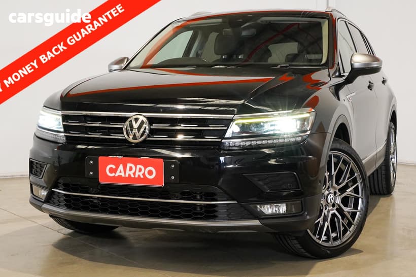 Black 2018 Volkswagen Tiguan Wagon Allspace 140 Tdi Highline