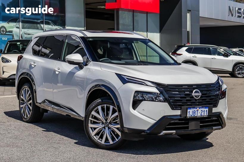 White 2025 Nissan X-Trail Wagon Ti-L (4Wd) E-Power (Hybrid)