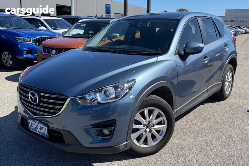 Blue 2016 Mazda CX-5 Wagon Maxx Sport (4X4)
