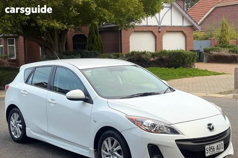 White 2012 Mazda 3 Hatchback Diesel