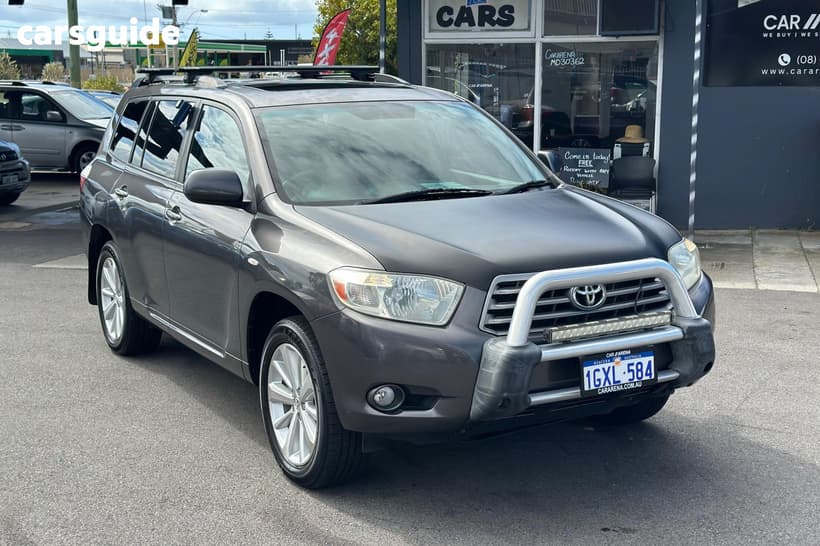 Grey 2009 Toyota Kluger Wagon Altitude (4X4)