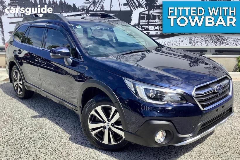 Blue 2020 Subaru Outback Wagon 2.5I Premium Awd