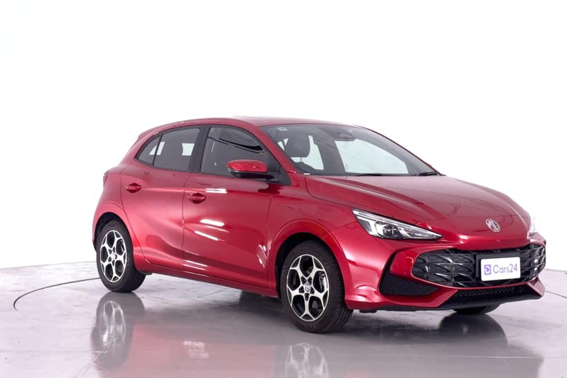 Red 2024 MG MG3 Hatchback Essence Hybrid+