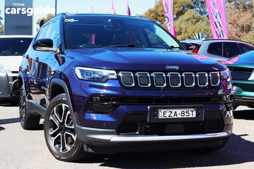 Blue 2022 Jeep Compass Wagon Limited (4X4)
