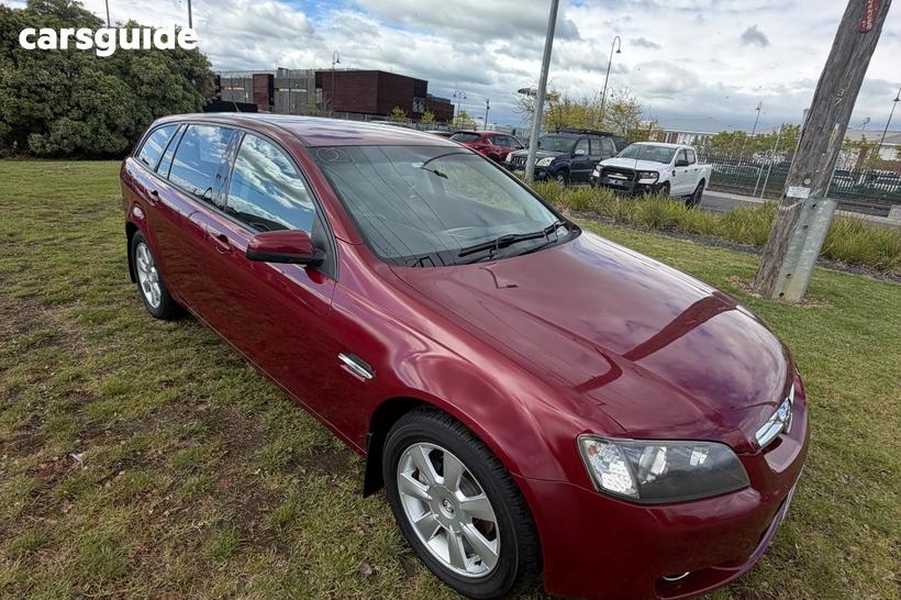 Red 2009 Holden Commodore Sportswagon Berlina