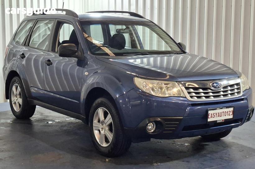 Blue 2012 Subaru Forester Wagon X
