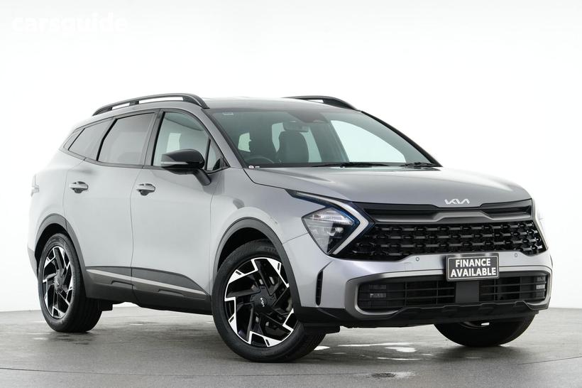 Grey 2022 Kia Sportage Wagon Sx+ (Fwd)