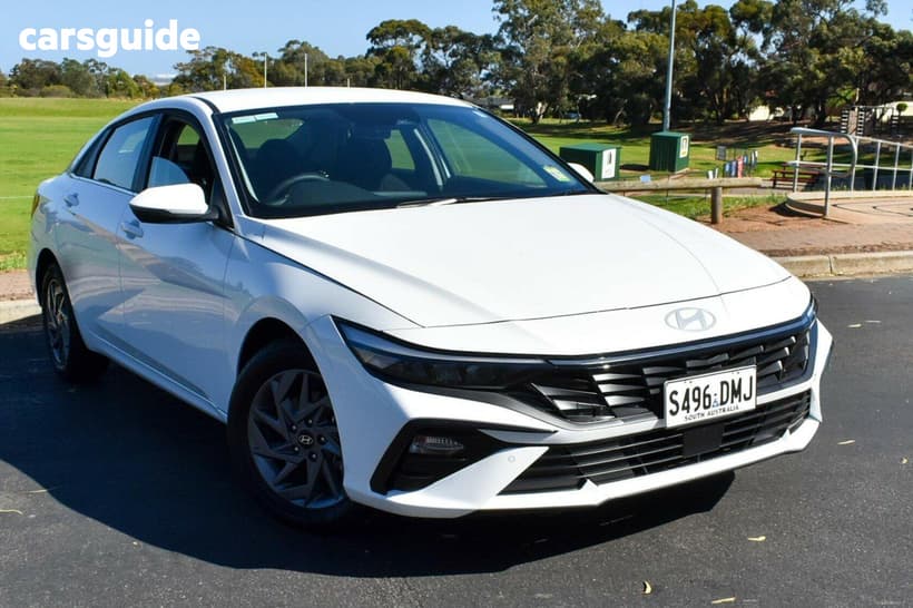 White 2026 Hyundai I30 Sedan Hev 1.6P Dct