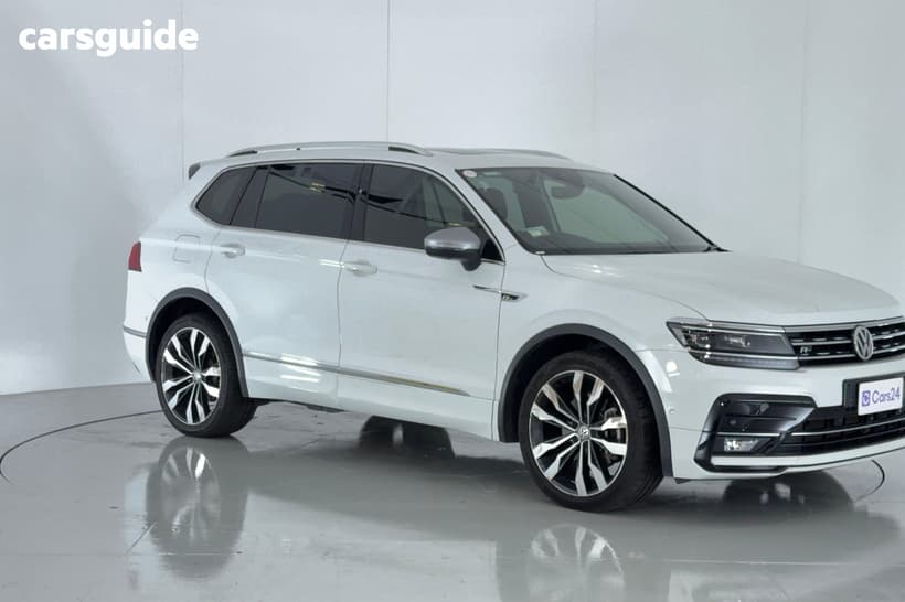 White 2018 Volkswagen Tiguan Wagon Allspace 162 Tsi Highline