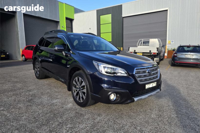 Blue 2015 Subaru Outback Wagon 2.5I Premium