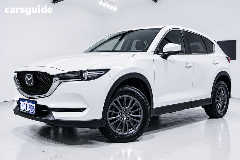 White 2019 Mazda CX-5 Wagon Maxx Sport (4X4)