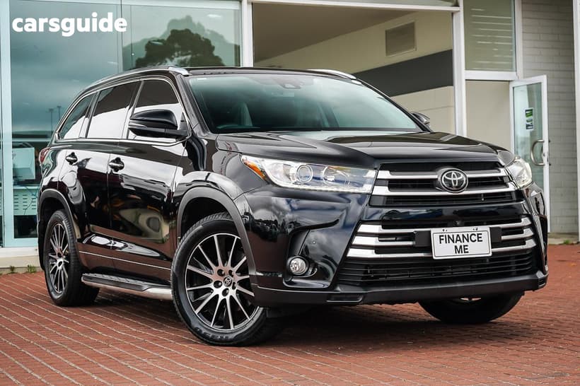 Black 2018 Toyota Kluger Wagon Grande (4X4)