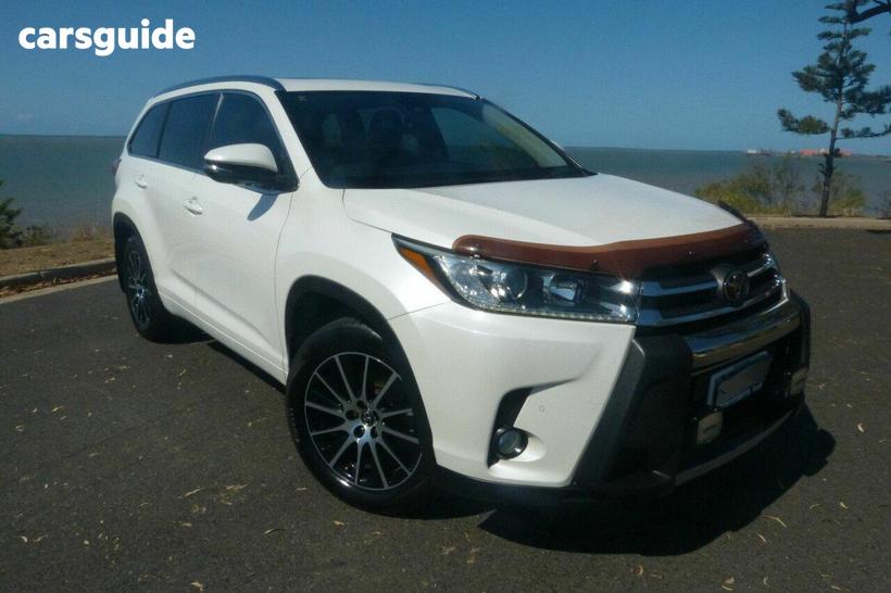 White 2018 Toyota Kluger Wagon Grande (4X4)