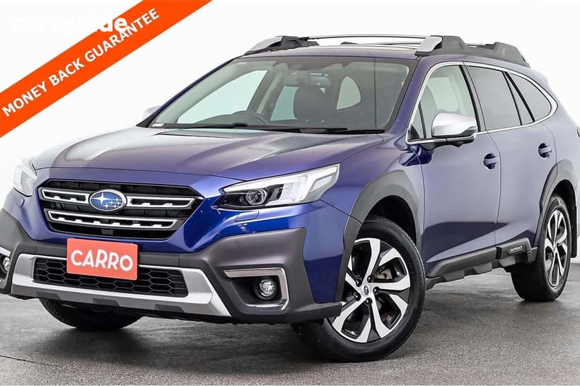Blue 2022 Subaru Outback Wagon Awd Touring