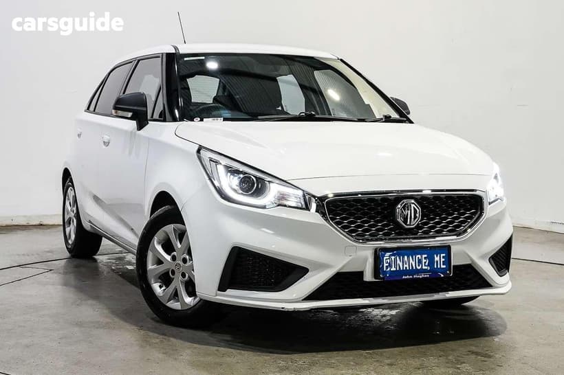 White 2022 MG MG3 Hatchback Core