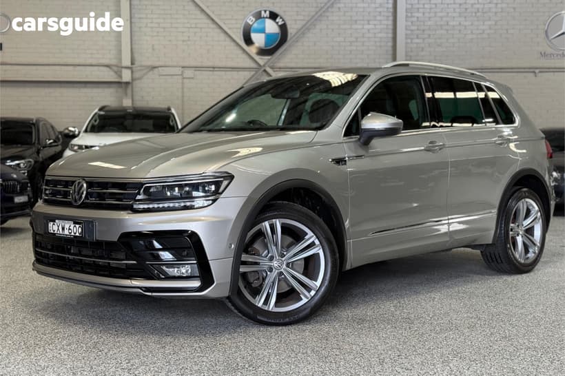 Silver 2019 Volkswagen Tiguan Wagon 132 Tsi R-Line Edition