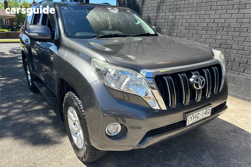 Grey 2016 Toyota Landcruiser Prado Wagon Gxl (4X4)
