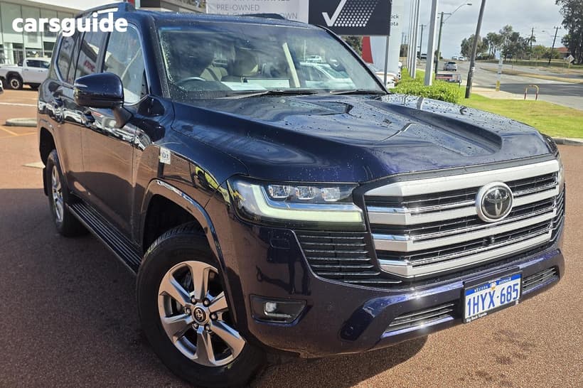 Blue 2023 Toyota Landcruiser Wagon Lc300 Vx (4X4)