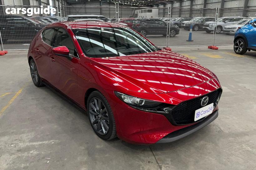 Red 2019 Mazda 3 Hatchback G25 Gt