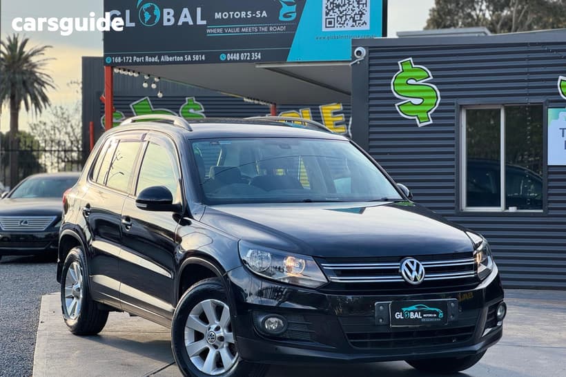 Black 2013 Volkswagen Tiguan SUV 103 TDI PACIFIC 5NC MY14