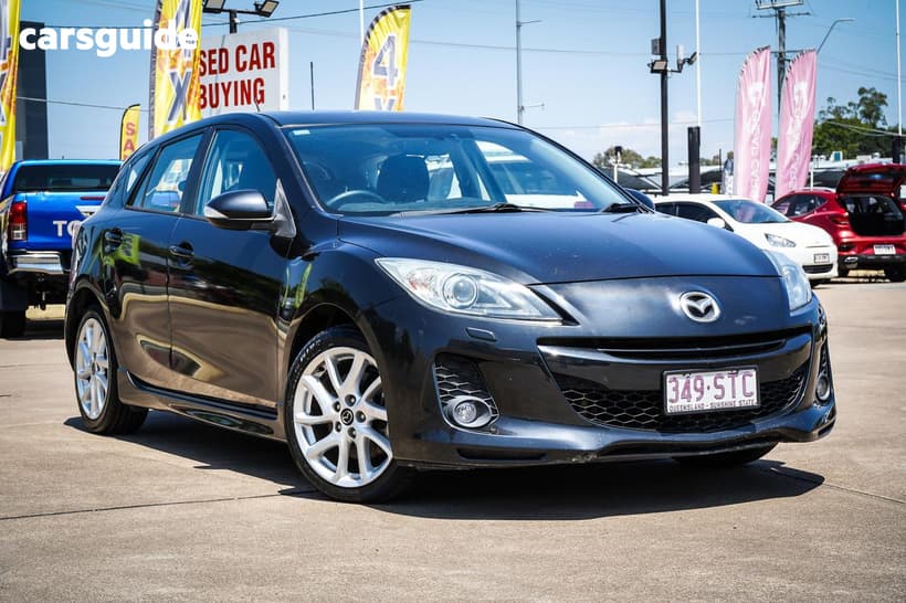 Black 2012 Mazda 3 Hatchback Sp25