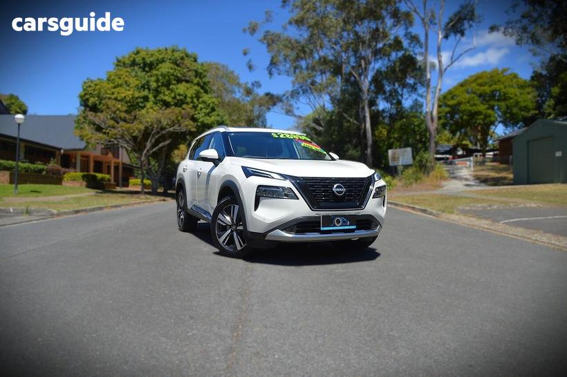 White 2023 Nissan X-Trail Wagon Ti (4Wd) E-Power (Hybrid)