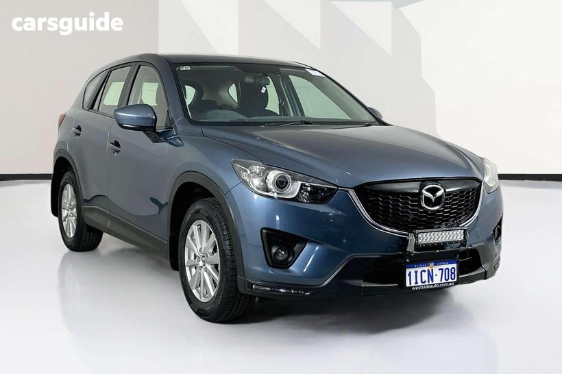 Blue 2014 Mazda CX-5 Wagon Maxx Sport (4X4)