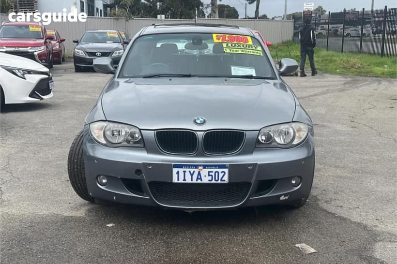Grey 2011 BMW 1 Hatch