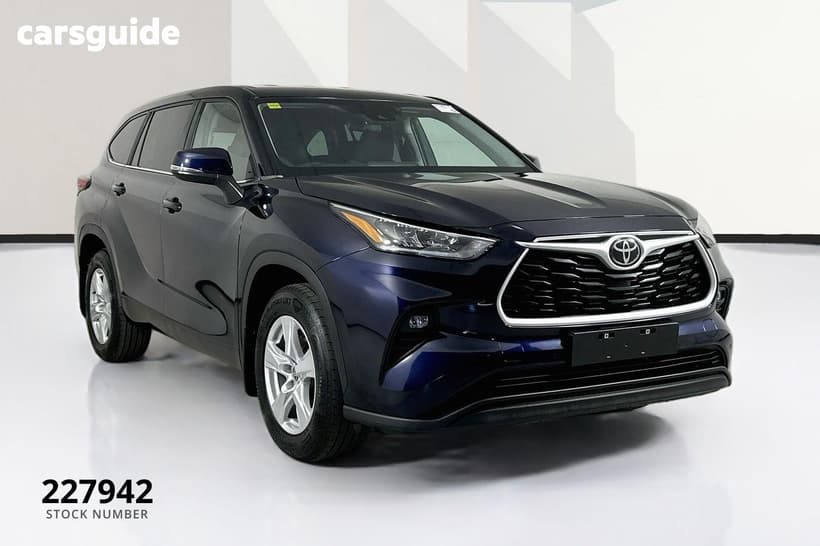 Blue 2023 Toyota Kluger Wagon Gx 2Wd