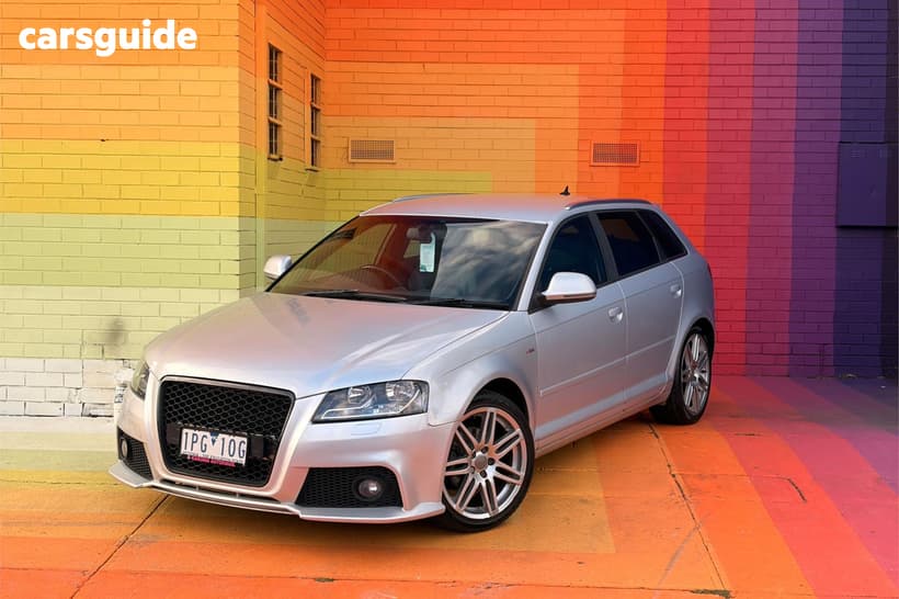 Silver 2010 Audi A3 Hatchback Sportback 1.8 Tfsi Ambition