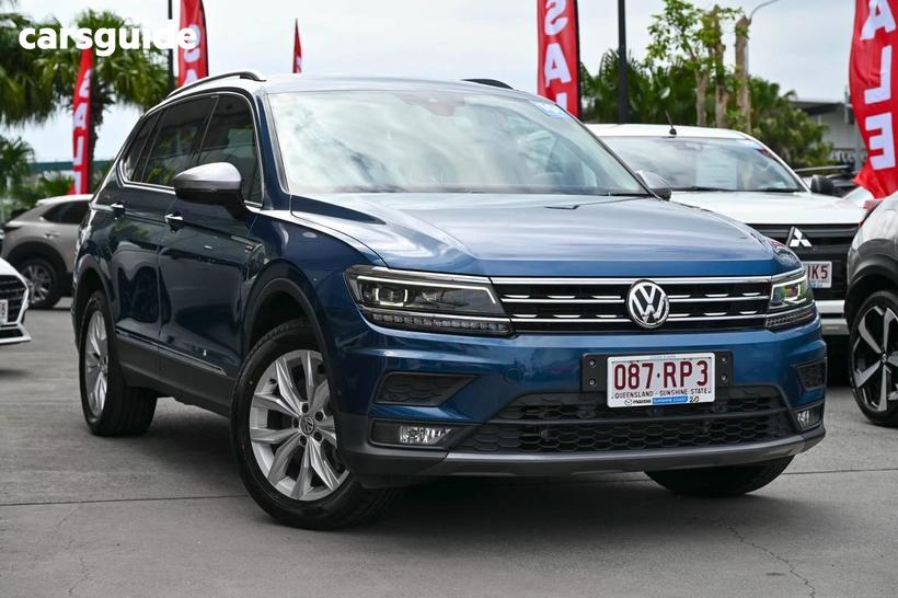 Blue 2018 Volkswagen Tiguan Wagon Allspace 132 Tsi Comfortline