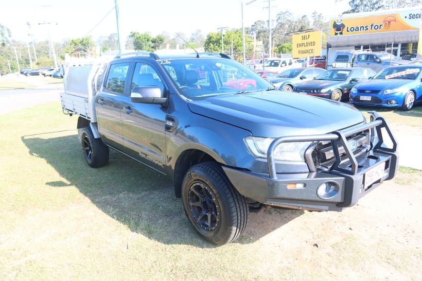 Grey 2016 Ford Ranger Dual Cab Pick-up Wildtrak 3.2 (4X4)