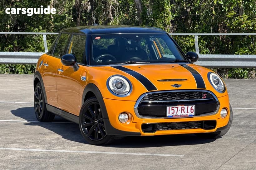 Orange 2016 Mini Cooper Hatchback S 5D Hatch