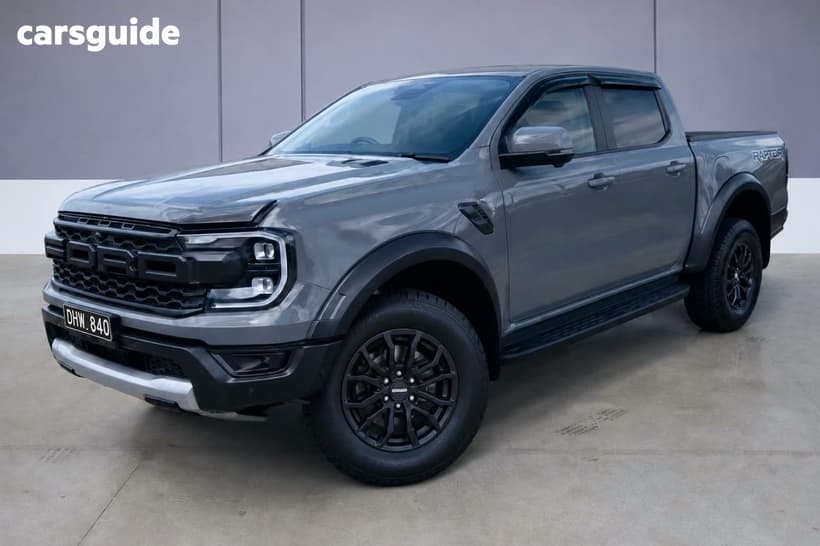 Grey 2024 Ford Ranger Double Cab Pick Up Raptor 3.0 (4X4)