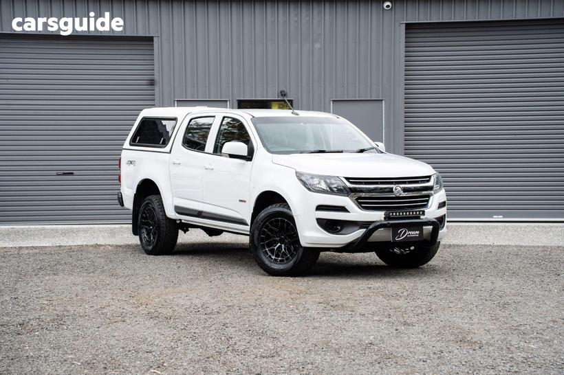 White 2018 Holden Colorado Crew Cab Pickup Ls (4X4)