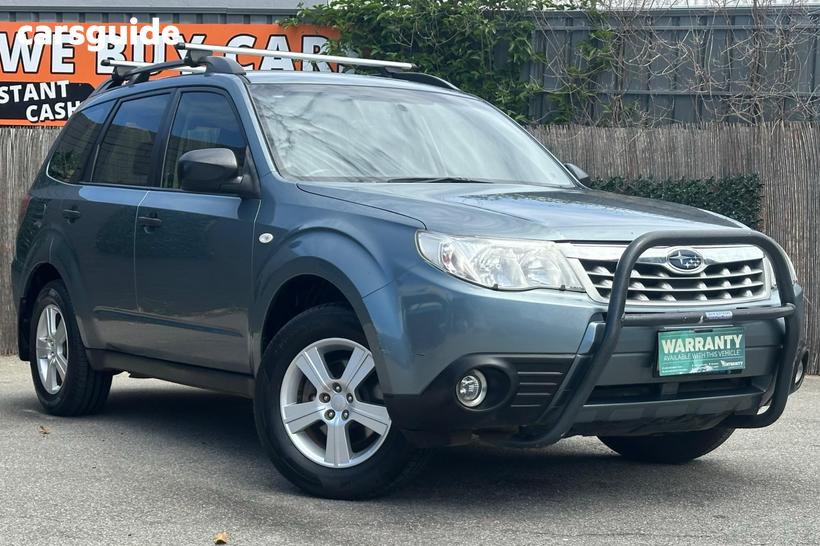 Blue 2012 Subaru Forester Wagon X