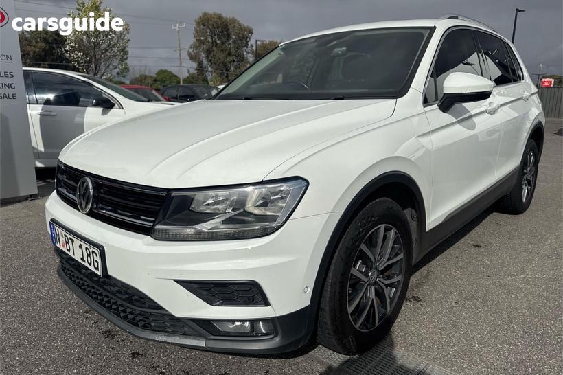 White 2018 Volkswagen Tiguan Wagon 110 Tdi Comfortline