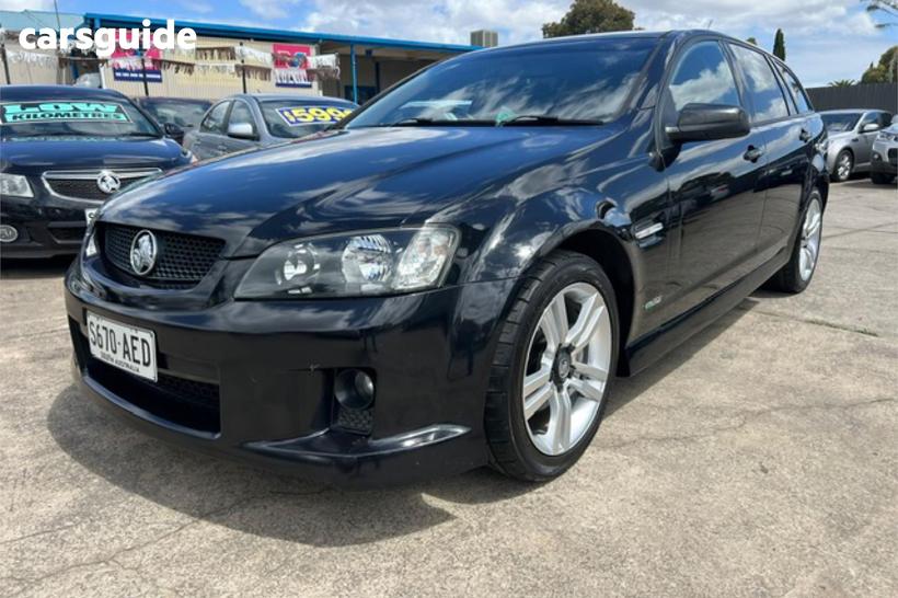 Black 2009 Holden Commodore Sportswagon Sv6
