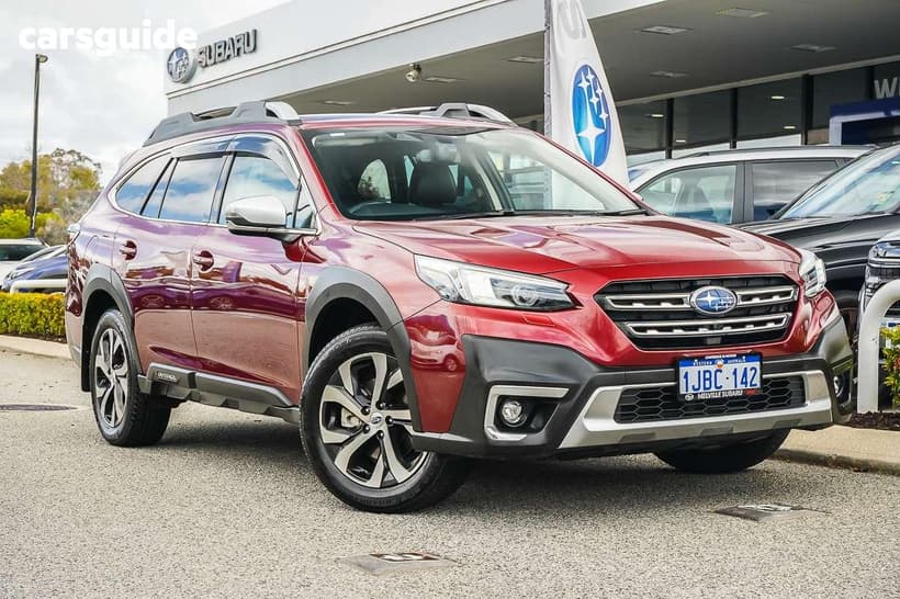Red 2022 Subaru Outback Wagon Awd Touring