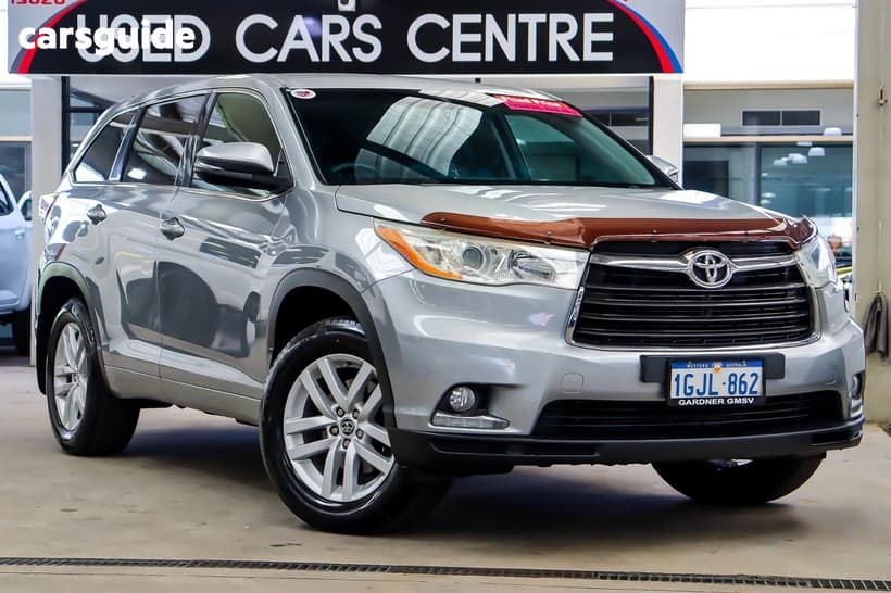 Silver 2016 Toyota Kluger Wagon Gx (4X2)