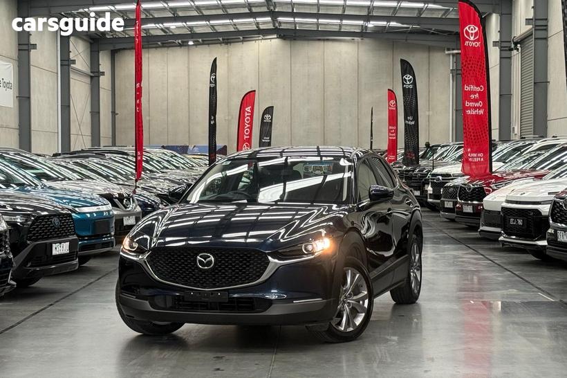 Blue 2024 Mazda CX-30 Wagon G20 Evolve (Fwd)