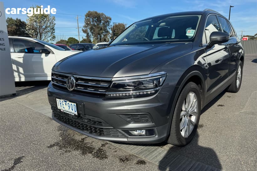Grey 2020 Volkswagen Tiguan Wagon 110 Tsi Comfortline