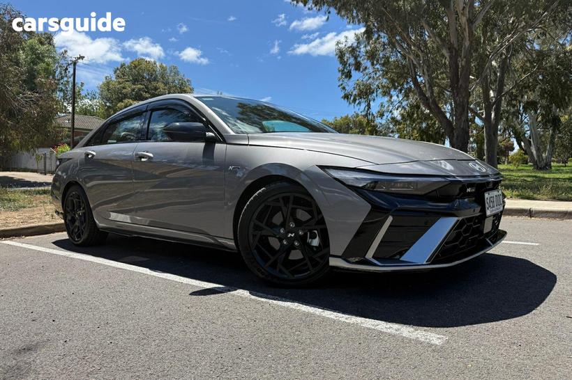 Silver 2024 Hyundai I30 Sedan N Line Premium